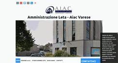 Desktop Screenshot of amministrazioneleta.com